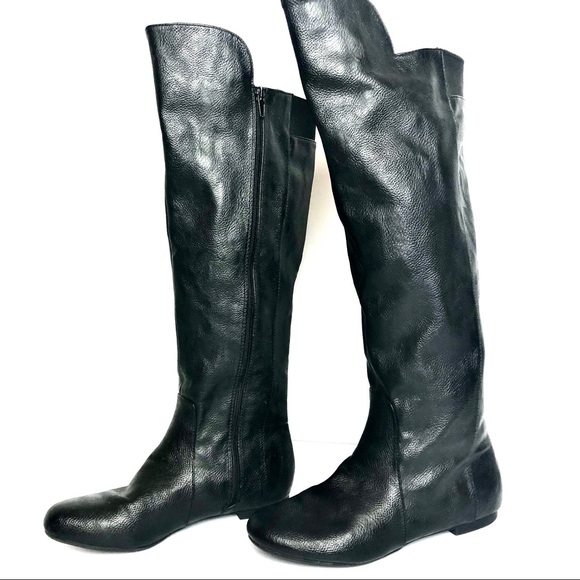 I.D Required Shoes - I.D. Required Over the KneeBlack Boots Sz 7M